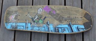 Vintage Santa Cruz Bob Boyle Skateboard Skate Deck Board Og Rare Old School