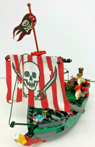 Lego Pirates 6250 Cross Bone Clipper Vintage Complete Sail