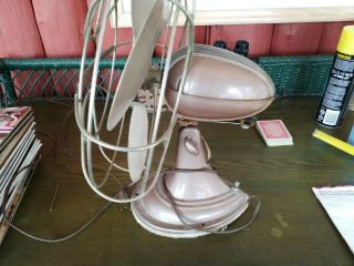 Vintage Rare Westinghouse Misty Rose Fan - Runs Art Deco - Made In USA 5