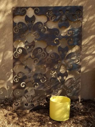 Vntg Mcm Gainey Ceramics La Verne Calif C - 12 Yellow Flower Pot (w16)