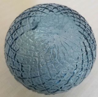 blue aquamarine BOGARDUS glass target ball shooting 4