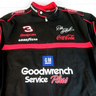 Dale Earnhardt Goodwrench 2XL Service Jacket - VTG Men ' s Racing Coat NASCAR 3