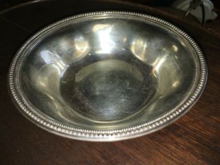 Vintage Sterling Silver Bowl Frank Whiting 152g Signed Candy Dish