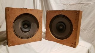 2 Vintage Electro Voice Wolverine Ls12 Cone 12 " Speakers -