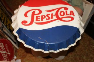 Vintage 1965 Pepsi Cola Soda Pop Bottle Cap Gas Station 19 
