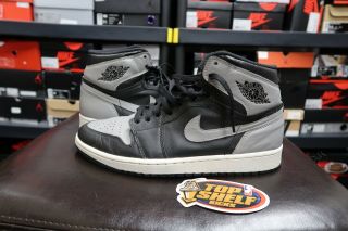 Nike Air Jordan 1 Retro High Og Shadow Size 9.  5 Vtg Vintage Michael Mj Black Gre