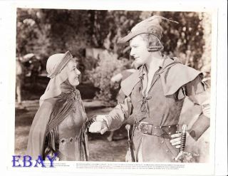 Errol Flynn Olivia De Havilland Vintage Photo Adventures Of Robin Hood