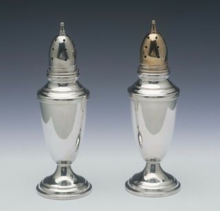 Towle Salt & Pepper Shaker Pair - Sterling Silver