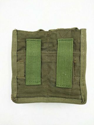 WWII US officers field bag ammo pouch boyt musette pack rare 3