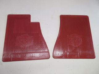 Datsun 510 Vintage Floor Mat Amco Rare In Red (104 - 1)