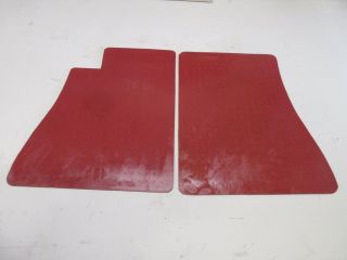Datsun 510 Vintage Floor mat AMCO rare in Red (104 - 1) 3