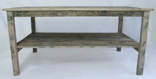 Handmade Pallet Wood - Coffee Table - Vintage,  Rustic Look UNFINISHED 2