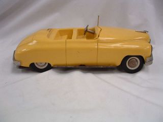 Vintage 1948 Yellow Packard By Conway Battery & Wind - Up 12 " Long