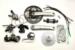 Vintage Shimano Xt / Lx 3x9 Speed Mountain Bike Group Build Kit Groupset Mega 9