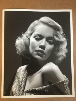 Jane Wyman Rare Stunning Vintage 8/10 Pin - Up Photo Wwii Gi 40s