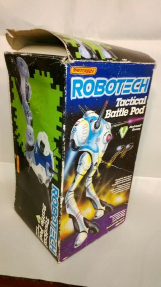 Vintage 1985 Matchbox Robotech Tactical Battle Pod Zentraedi
