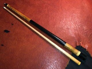 Vintage Meucci Originals Pool cue with One Maple Shaft. 2