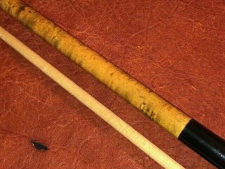 Vintage Meucci Originals Pool cue with One Maple Shaft. 4