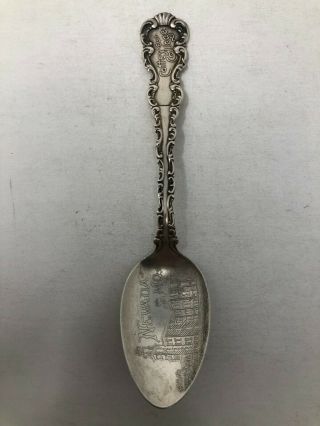 Whiting Sterling Silver Souvenir Spoon Cottey College Nevada Missouri