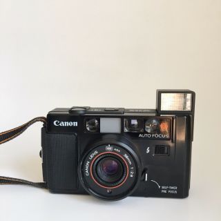 Canon Autoboy Af35m Point& Shoot Film Camera 38mm F2.  8 Case Vintage