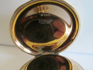 Vintage Vertex Swiss Made pocket watch gold plated, 5