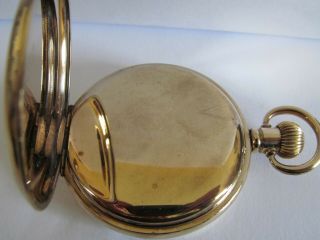 Vintage Vertex Swiss Made pocket watch gold plated, 6