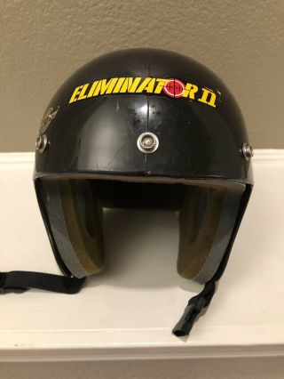 Vtg Pro - Tec Eliminator Ii Bmx/skateboard Helmet 1980 