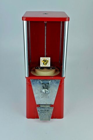 Vintage OAK Products 25 cent Bubble Gum Machine 2