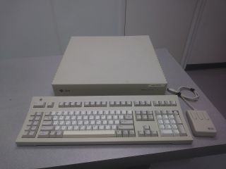 Vintage Sun Microsystem Sparcstation 10 And 3 Button Mouse,  Keyboard