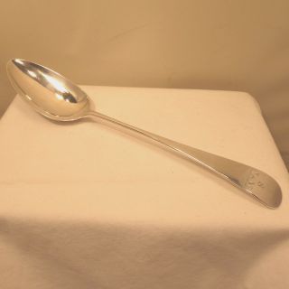 A Good Antique Sterling Silver,  Old English,  Soup/serving Spoon Newcastle 1800.