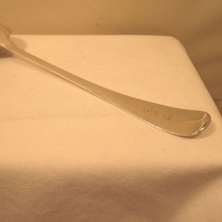 A GOOD ANTIQUE STERLING SILVER,  OLD ENGLISH,  SOUP/SERVING SPOON NEWCASTLE 1800. 7