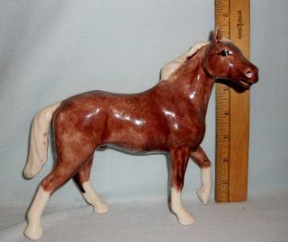Vintage Dorothy Kindell Pottery Ceramic Porcelain Horse Figurine 1940s 1950s