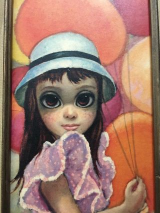 Margaret Keane Big Eyes Vintage 1962 Print “At The Fair” 7