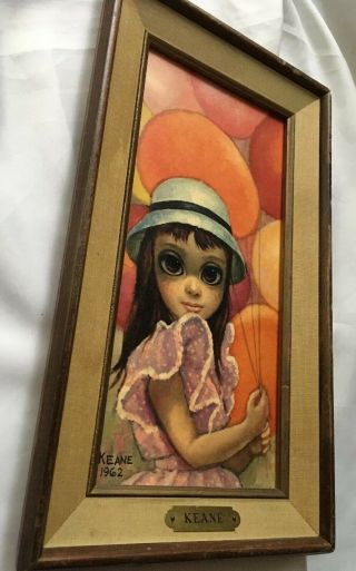 Margaret Keane Big Eyes Vintage 1962 Print “At The Fair” 8