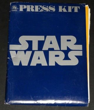 Star Wars Rare Orig 1977 Studio Presskit 18 Photos,  104 Pgs Vg - Exc Look Here
