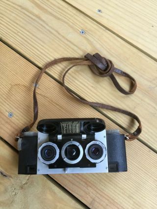 Vintage Stereo Realist 35 Mm Camera Dual F 3.  5 David White