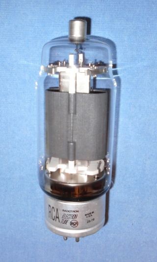 1 Nos Rca 813 Vacuum Tube - 1979 Vintage 200 Watts Pep For Radio Transmitters
