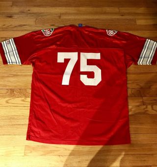 Vtg Orlando Pace Rose Bowl Football Jersey Champion Ohio State RARE Sz 54 3