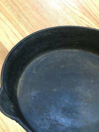 Wapak 8 Cast Iron Skillet / Logo Indian Head Vintage 9