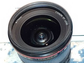 Canon Ef 17 - 40mm F/4 L Usm Lens Confition.  Rarely.