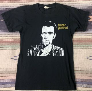 Vintage Peter Gabriel Concert Tour Shirt Small
