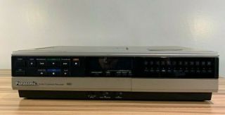 Panasonic Omnivision Pv - 1225 Top Loading Vcr Player Recorder Vhs Tape - Vintage
