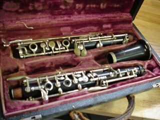 Vintage Buffet Crampon - Evette & Schaeffer - Paris Wood Oboe - With Case