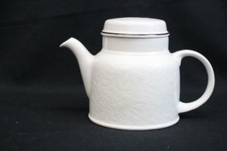 Vintage Ting Brown By Royal Doulton Lambethware 6 Cup Teapot,  Lid Ls1012