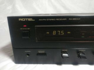 Vintage Rotel RX - 950AX Stereo Receiver 2