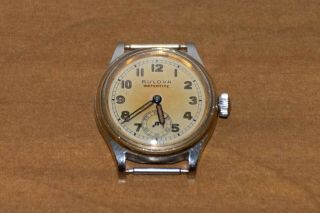 Vintage Bulova Watertite Men’s Watch 1940s Calibre 10ae