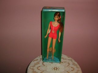 Pre - Owned Vintage 1967 Original/box Mattel Barbie Tnt 1165 - Stacey Red - Head Doll
