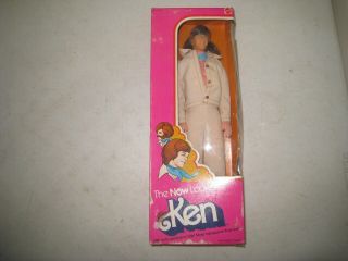 The Now Look Ken Barbie Doll 1975 Mattel 9342