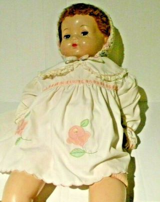 Vintage Effanbee Sweetie Pie Doll Flirty Eyes Cloth Body 1946