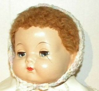 Vintage Effanbee Sweetie Pie Doll Flirty Eyes Cloth Body 1946 2